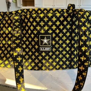 Vera Bradley duffel bag.